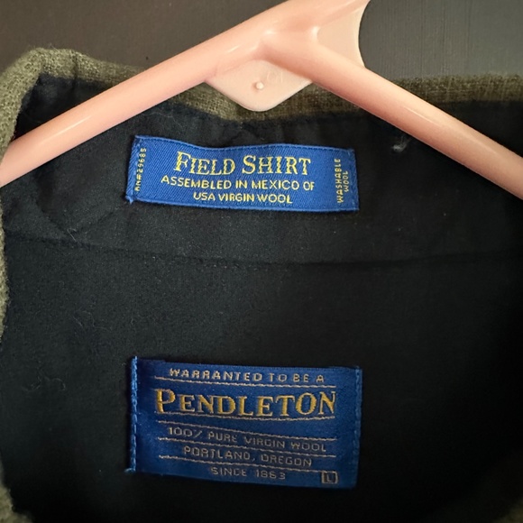 Pendleton Wool Field Shirt  Men's Large - Picture 3 of 3